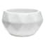 Crosby St. Indoor White Geometric Planter, 6.7"