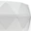Crosby St. Indoor White Geometric Planter, 6.7"