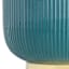 Found & Fable Indoor Emerald & Gold Dean Planter, 9.3"