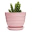 Indoor Pink Beehive Ceramic Pot, Extra Small