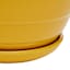 Indoor Yellow Ceramic Beehive Pot, Small