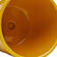Indoor Yellow Beehive Ceramic Pot, Small