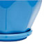 Indoor Hexa Blue Ceramic Pot, Small
