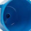 Indoor Hexa Blue Ceramic Pot, Extra Small
