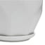 Indoor Hexa White Ceramic Planter, Small