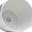 Indoor Hexa White Ceramic Planter, Small