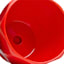 Indoor Hexa Red Ceramic Pot, Small