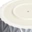 Crosby St. Grey Herringbone Ceramic Outdoor Planter, Large