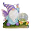Solar Ball Gnome Outdoor Garden Statue, 10"