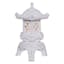 Found & Fable Lighted Pagoda Outdoor Garden Statue, 12"