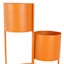 Sunny Club Orange Tiered Planter Stand, 30"