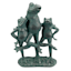 Honeybloom Standing Frogs Outdoor Garden Statue, 9.6"