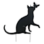 Silhouettes Yard Stake, Cat