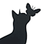 Silhouettes Yard Stake, Cat