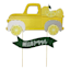 Hello Summer Lemon Truck Yard Stake, 28.7x25.4