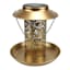 Bronze Solar Mesh Bird Feeder, 8"