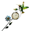Garden Thermometers, Hummingbird