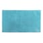 Essential Cut Pile Turquoise Bath Rug, 20x34