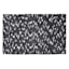 Black Space Dyed Bath Rug, 20x30