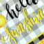 Hello Sunshine Lemon Garden Flag, 18"