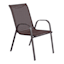 Stackable Sling Patio Chair, Brown