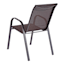 Stackable Sling Patio Chair, Brown