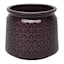 Found & Fable Indoor Plum Glazed Carolina Planter, 7.6"