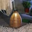 Honeybloom Wicker Outdoor Solar Lantern, Medium