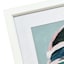 Providence Glass Framed Leaf Print Wall Art, 18"