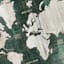 Found & Fable World Map Canvas Wall Art, 36x24