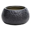 Crosby St. Indoor Black Textured Bowl Pot, 7"