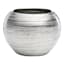 Crosby St. Indoor Silver Round Textured Planter, 5"