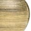 Crosby St. Indoor Gold Round Textured Planter, 4"