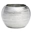 Crosby St. Indoor Silver Round Textured Pot, 4"