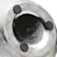 Crosby St. Indoor Silver Round Textured Pot, 4"