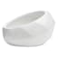 Crosby St. Indoor White Bias Geometric Planter, 6.5"