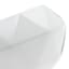 Crosby St. Indoor White Bias Geometric Planter, 6.5"