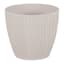 Cream Sumela Self Draining Outdoor Planter, Small