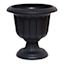 Black Urn Outdoor Planter, Large