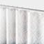 13-Piece Coral Aztec Dusty Shower Curtain Set, 72"