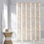 13-Piece Taupe Gila Shower Curtain Set, 72"