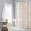 13-Piece Taupe Gila Shower Curtain Set, 72"