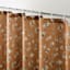 13-Piece Terracotta Nala Shower Curtain Set, 72"