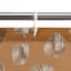 13-Piece Terracotta Nala Shower Curtain Set, 72"