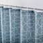 13-Piece Denim Vado Shower Curtain Set, 72"