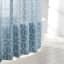 13-Piece Denim Vado Shower Curtain Set, 72"