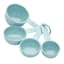 KitchenAid Set of 4 Universal Measuring Cups, Aqua Sky