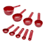 KitchenAid Universal Measuring Cups & Spoons Set, Red