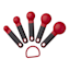 KitchenAid Universal Measuring Cups & Spoons Set, Red