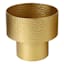 Found & Fable Brynn Gold Metal Outdoor Planter, Medium